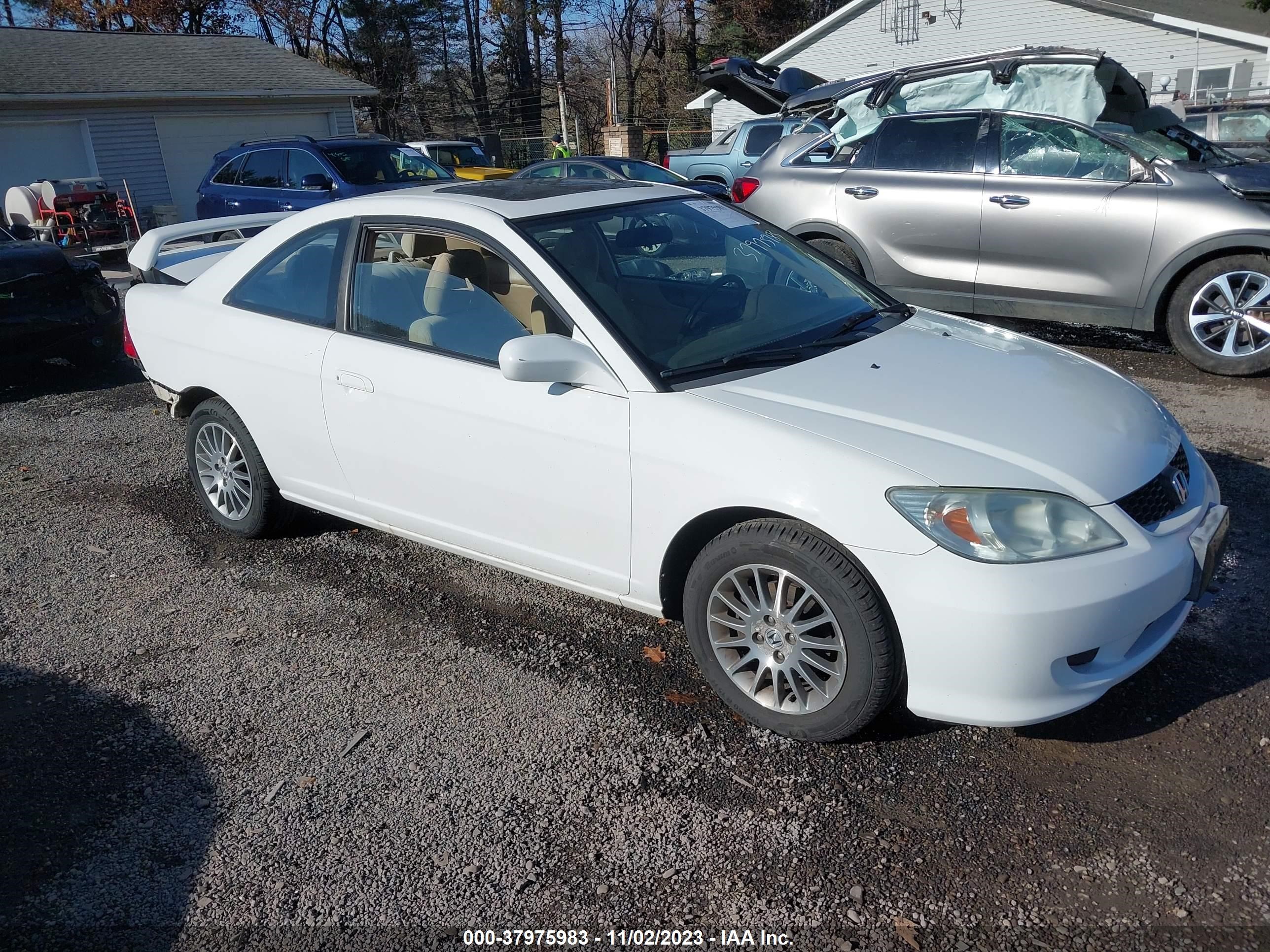 HONDA CIVIC 2005 1hgem22925l037253