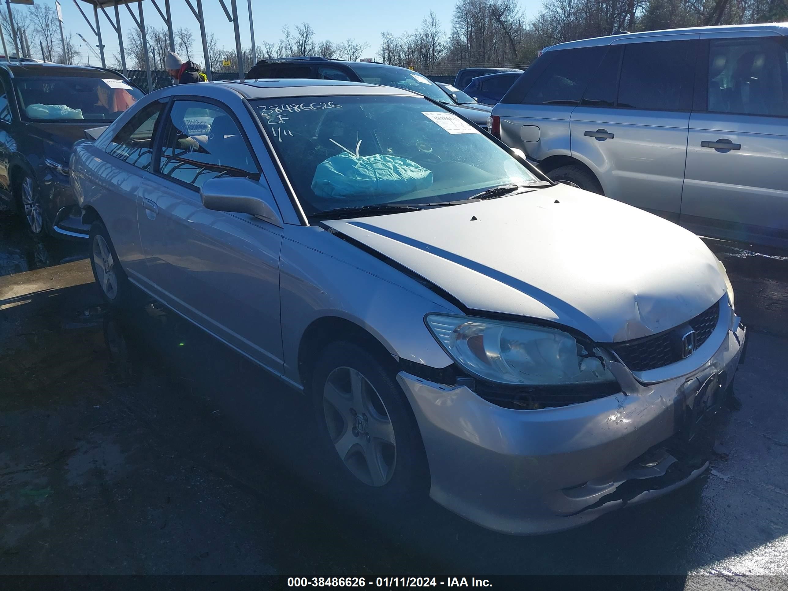 HONDA CIVIC 2005 1hgem22925l055588