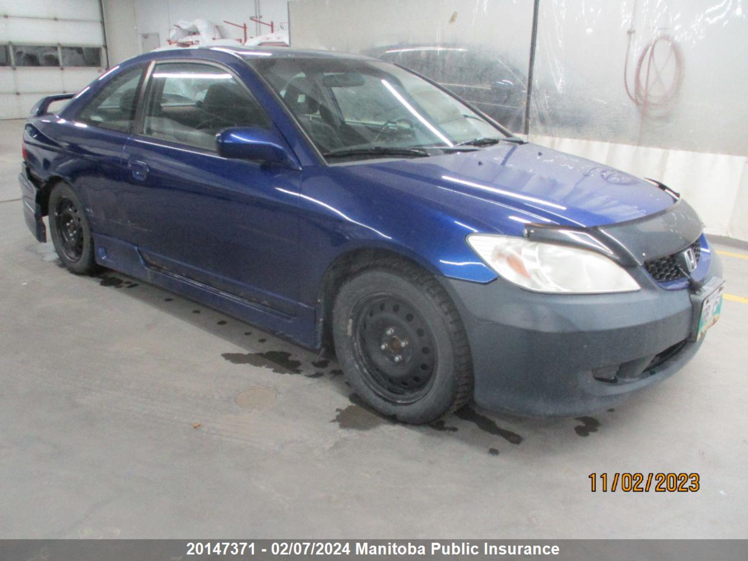 HONDA CIVIC 2005 1hgem22925l804874