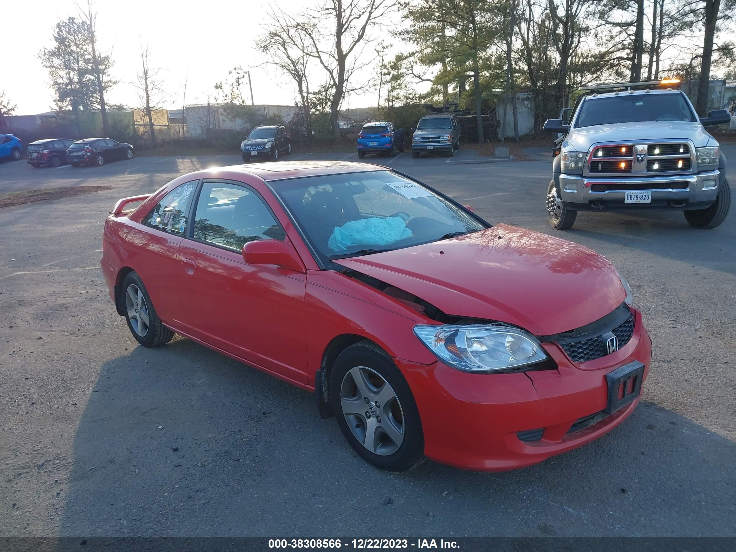 HONDA CIVIC 2004 1hgem22944l009422