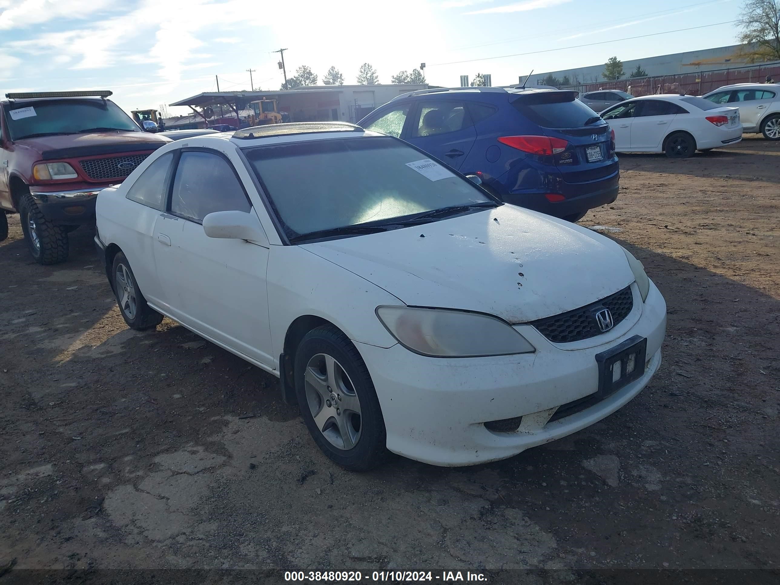 HONDA CIVIC 2004 1hgem22944l056417