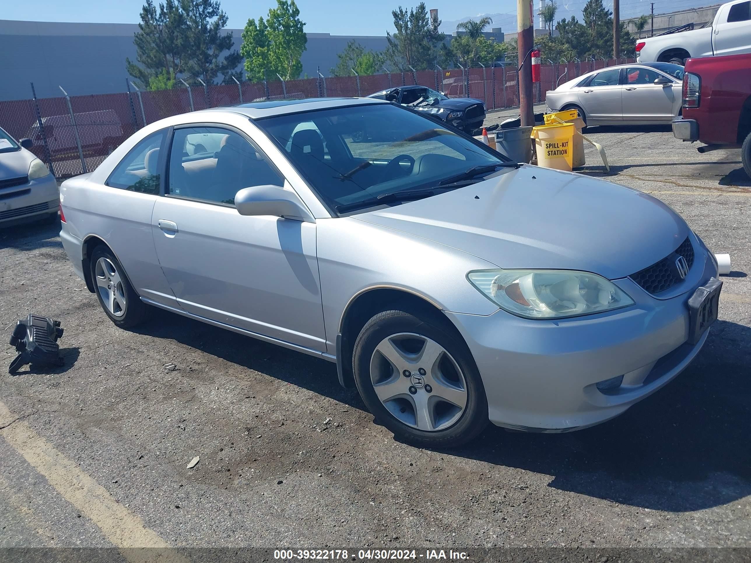 HONDA CIVIC 2004 1hgem22944l074867