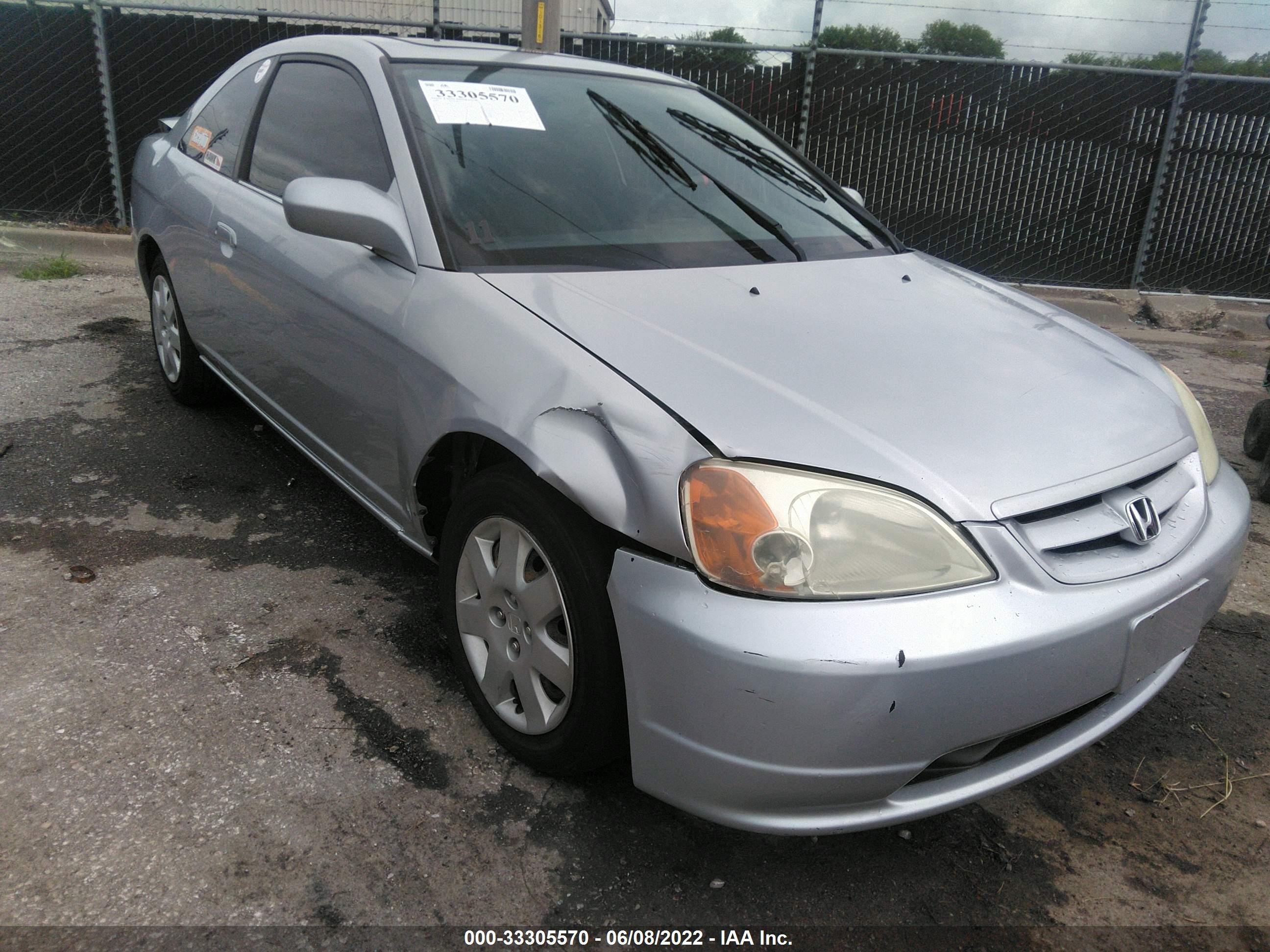 HONDA CIVIC 2001 1hgem22951l103529