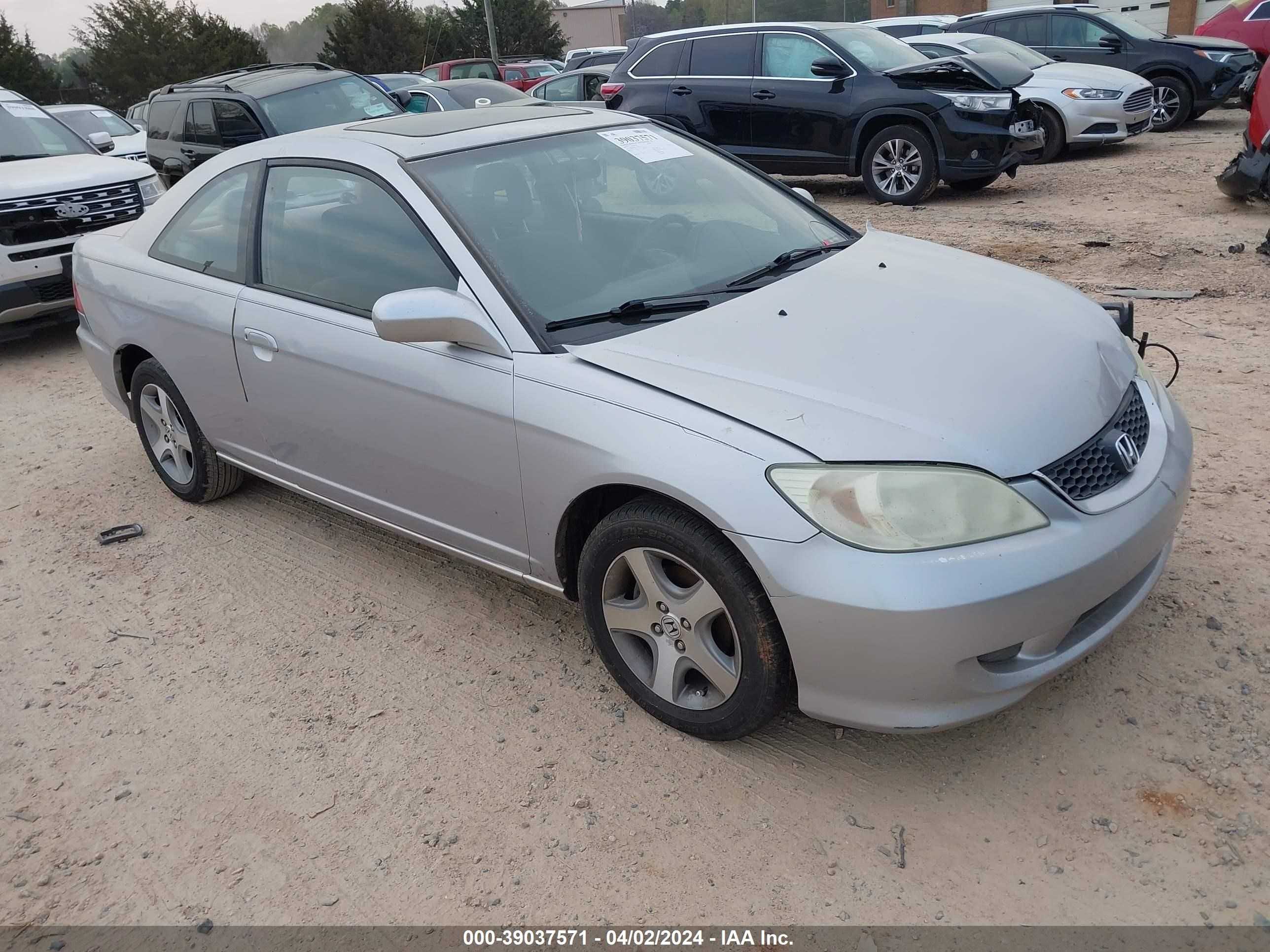 HONDA CIVIC 2005 1hgem22955l025811