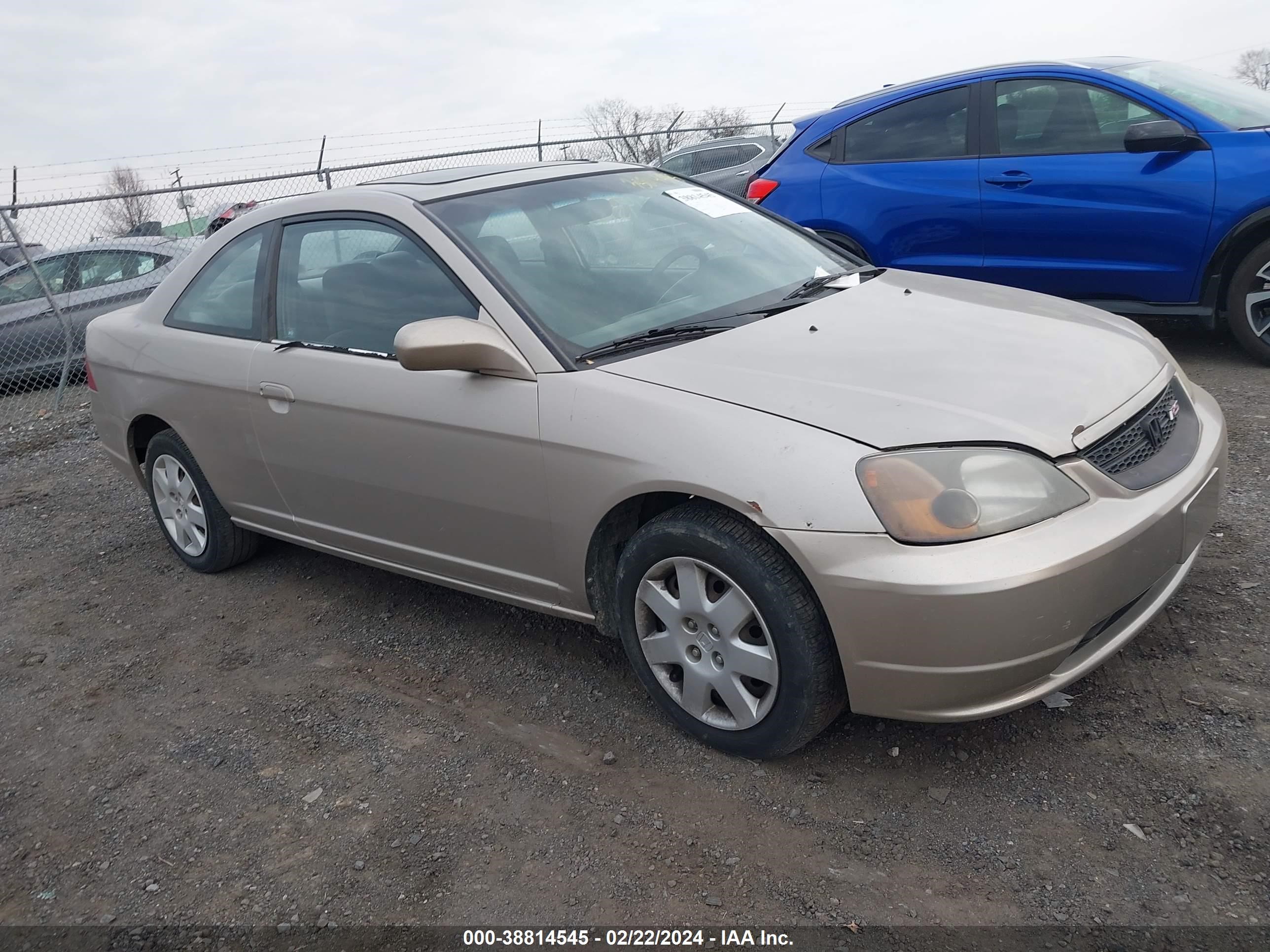 HONDA CIVIC 2002 1hgem22962l002257