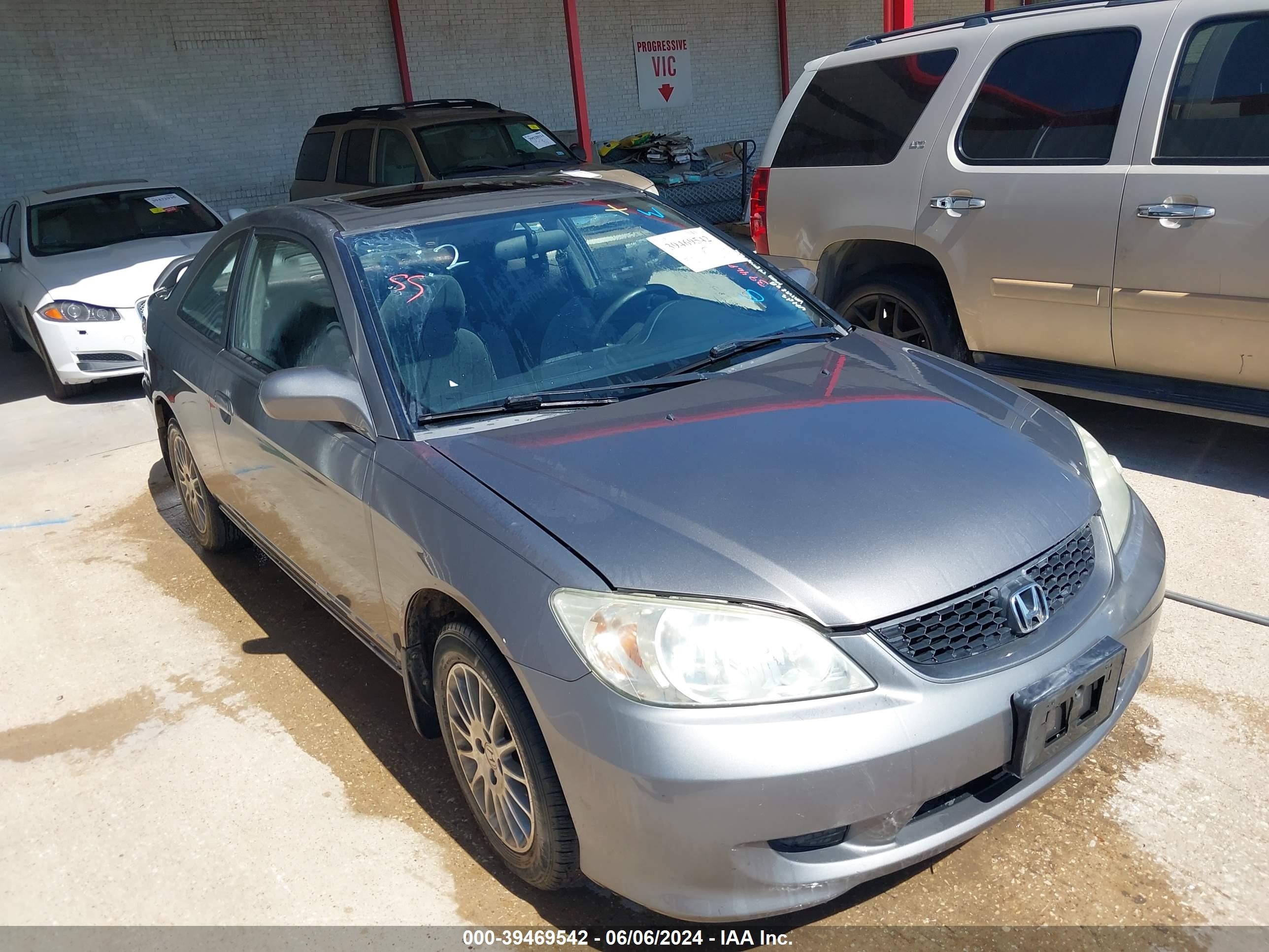 HONDA CIVIC 2005 1hgem22965l013554