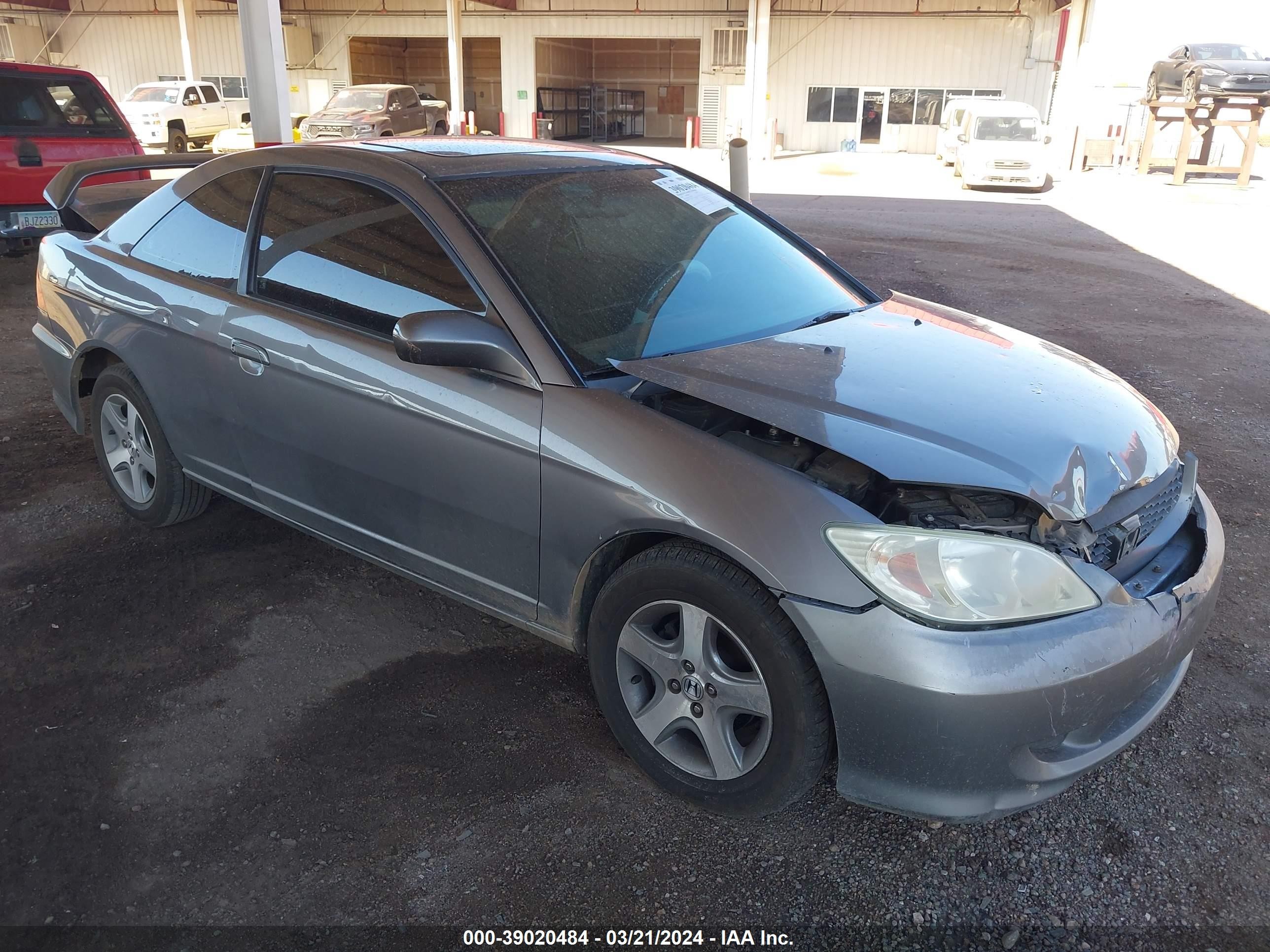 HONDA CIVIC 2004 1hgem22974l055102