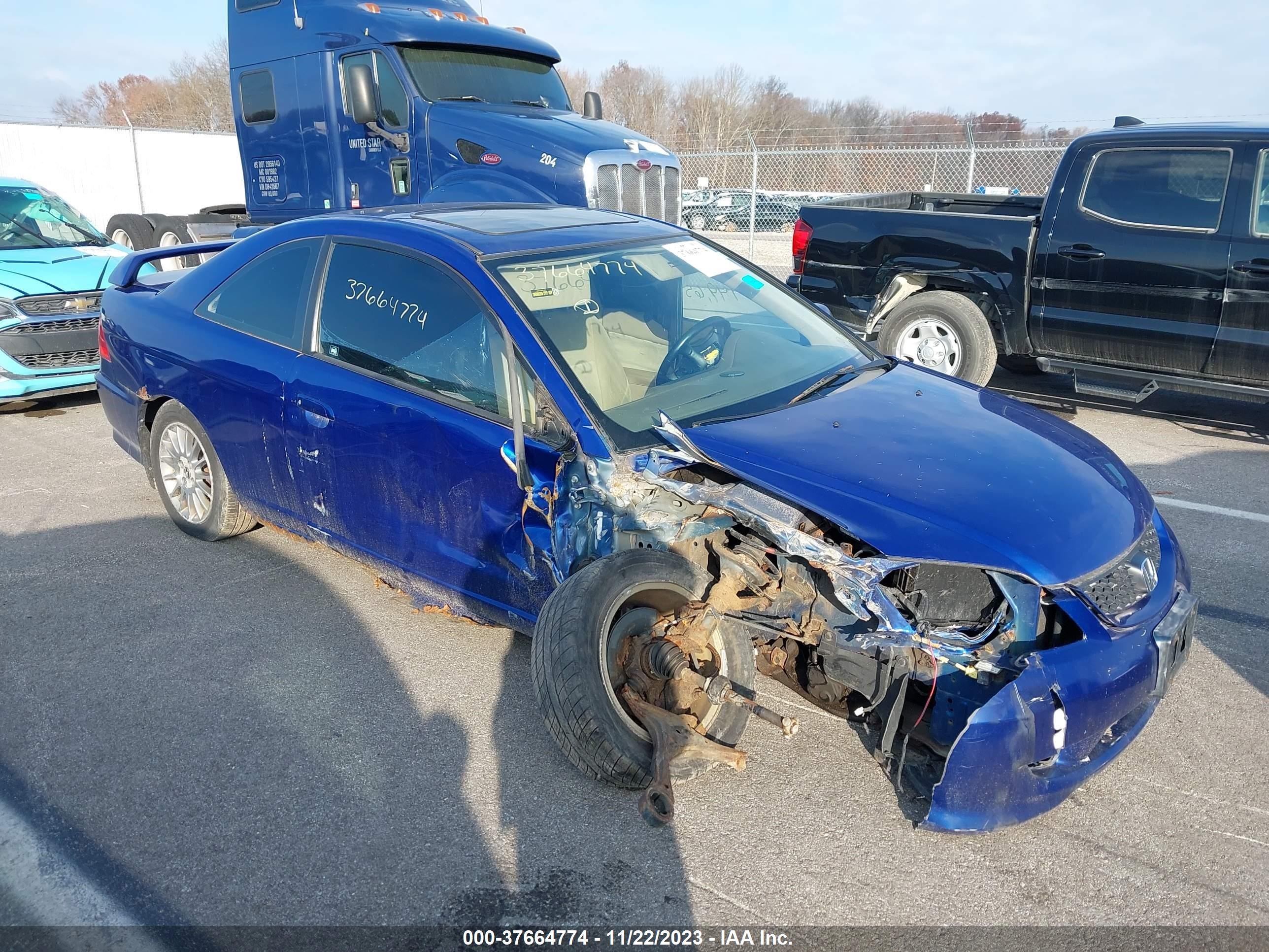 HONDA CIVIC 2005 1hgem22975l069048