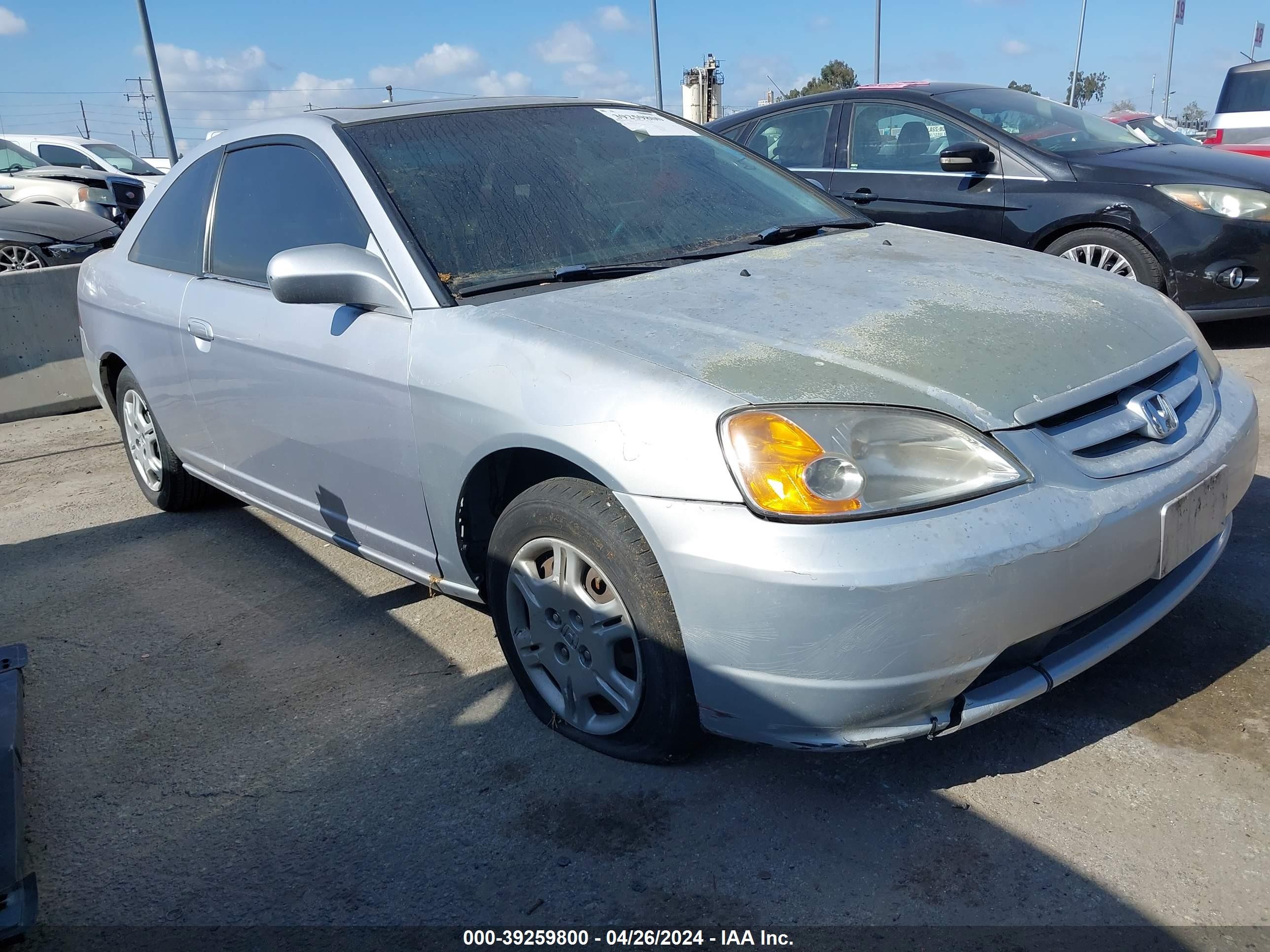 HONDA CIVIC 2002 1hgem22992l028500