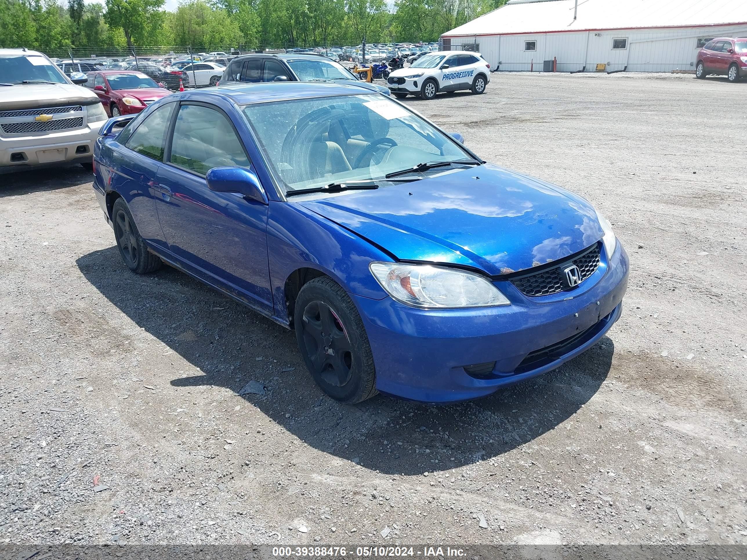 HONDA CIVIC 2004 1hgem229x4l025575