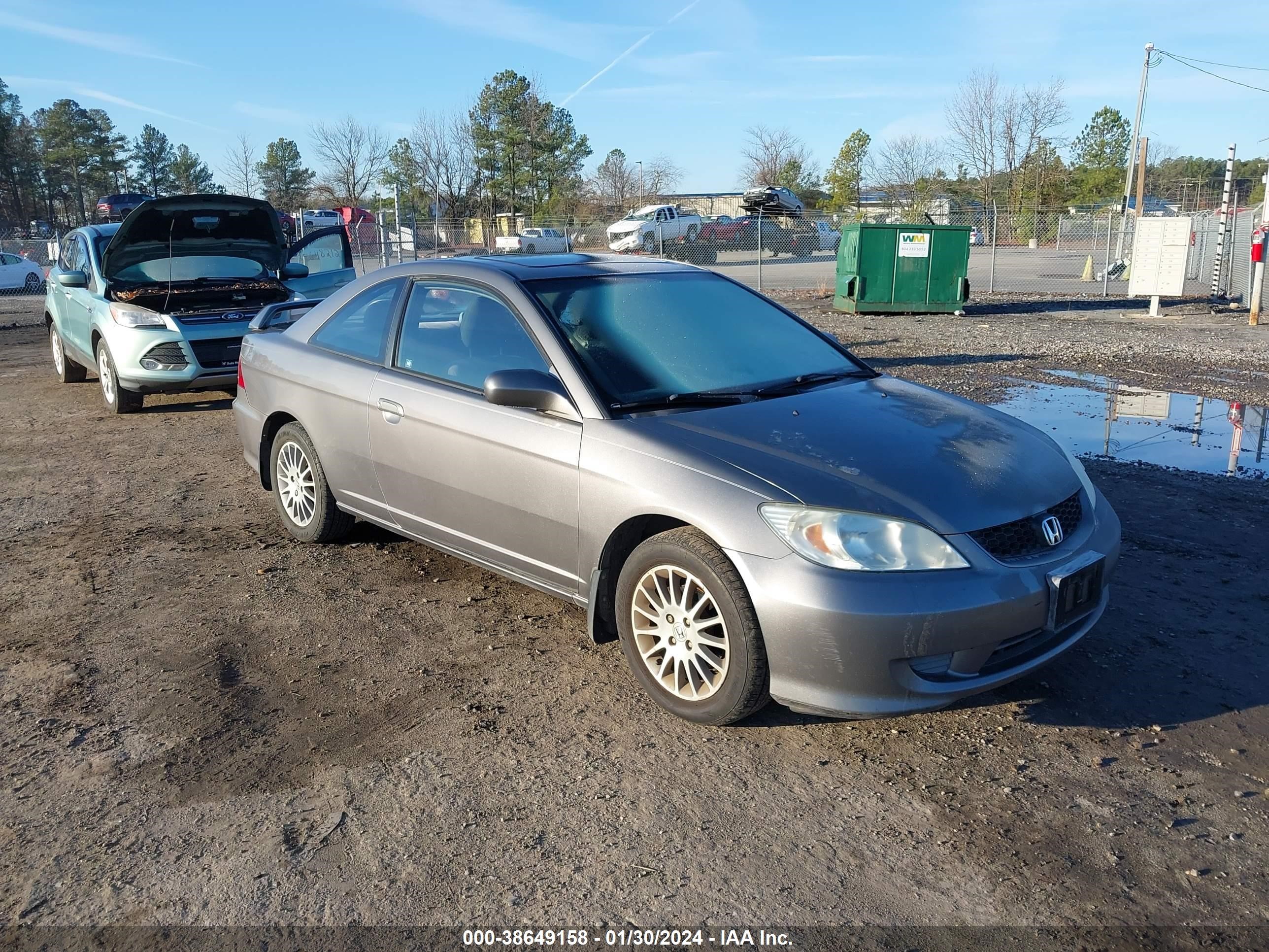 HONDA CIVIC 2005 1hgem229x5l073594