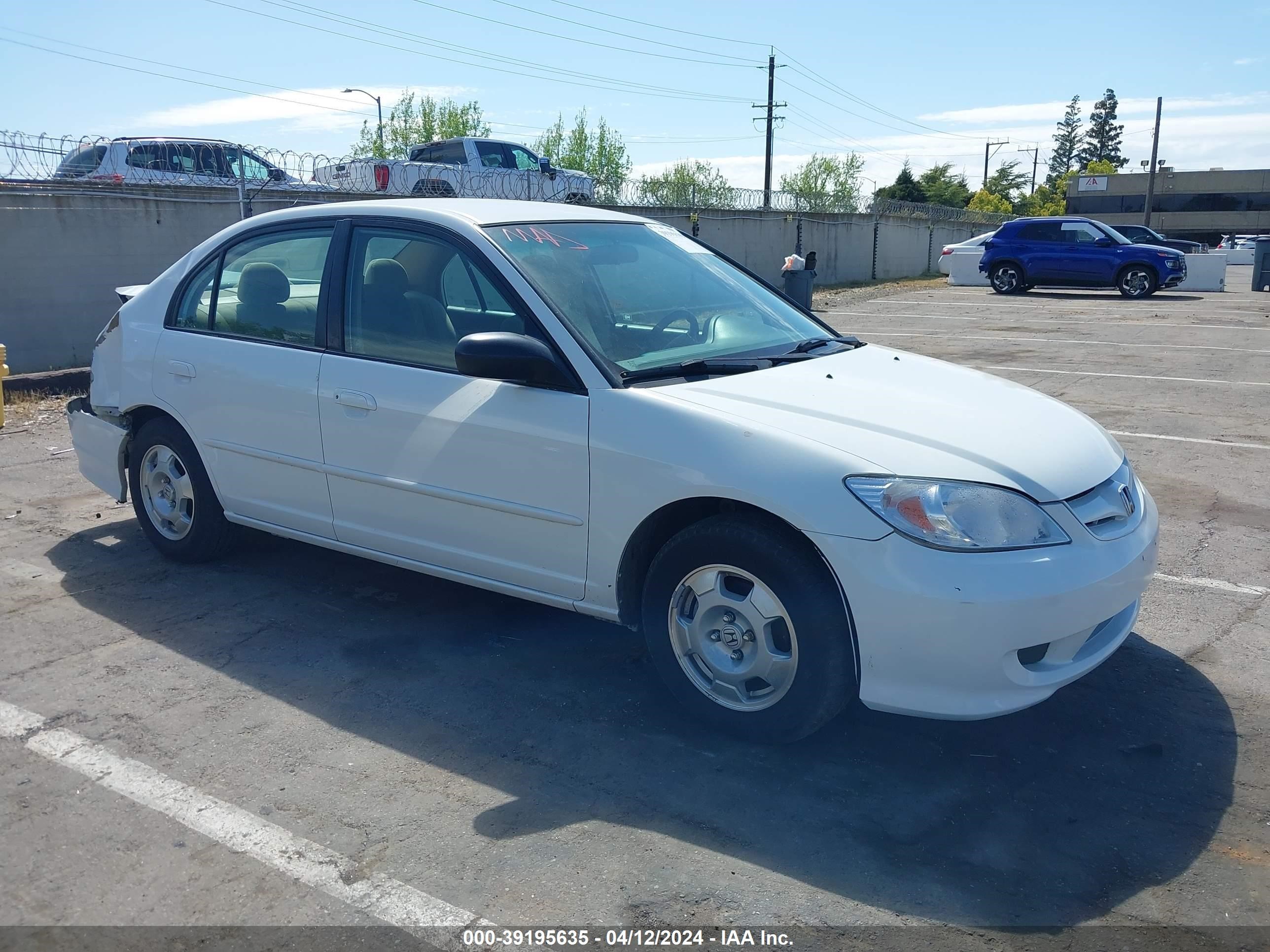 HONDA CIVIC 2004 1hgen26594l000123