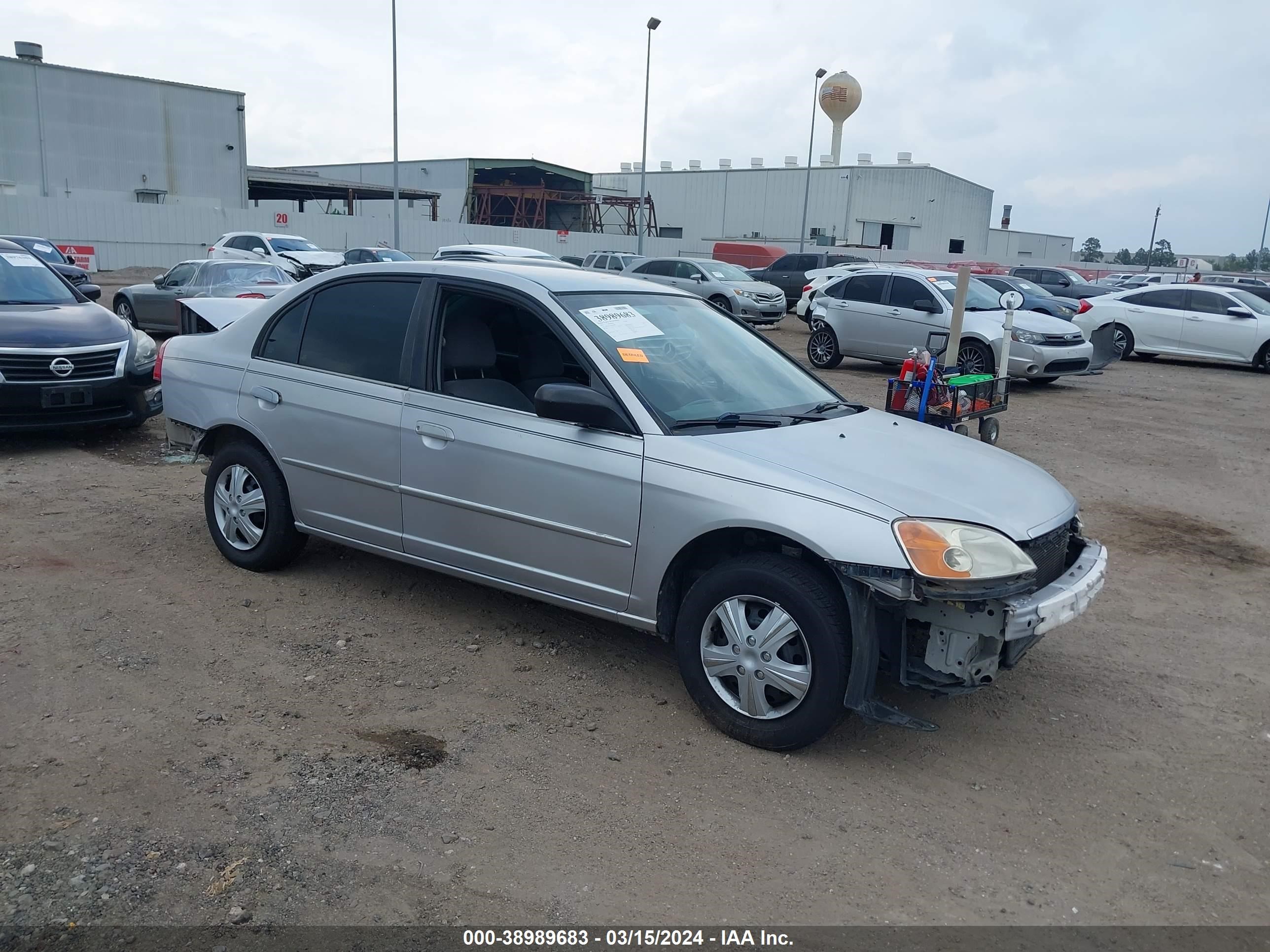 HONDA CIVIC 2002 1hges15502l021945