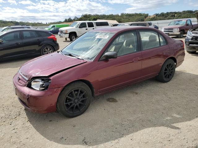 HONDA CIVIC 2003 1hges15503l027973