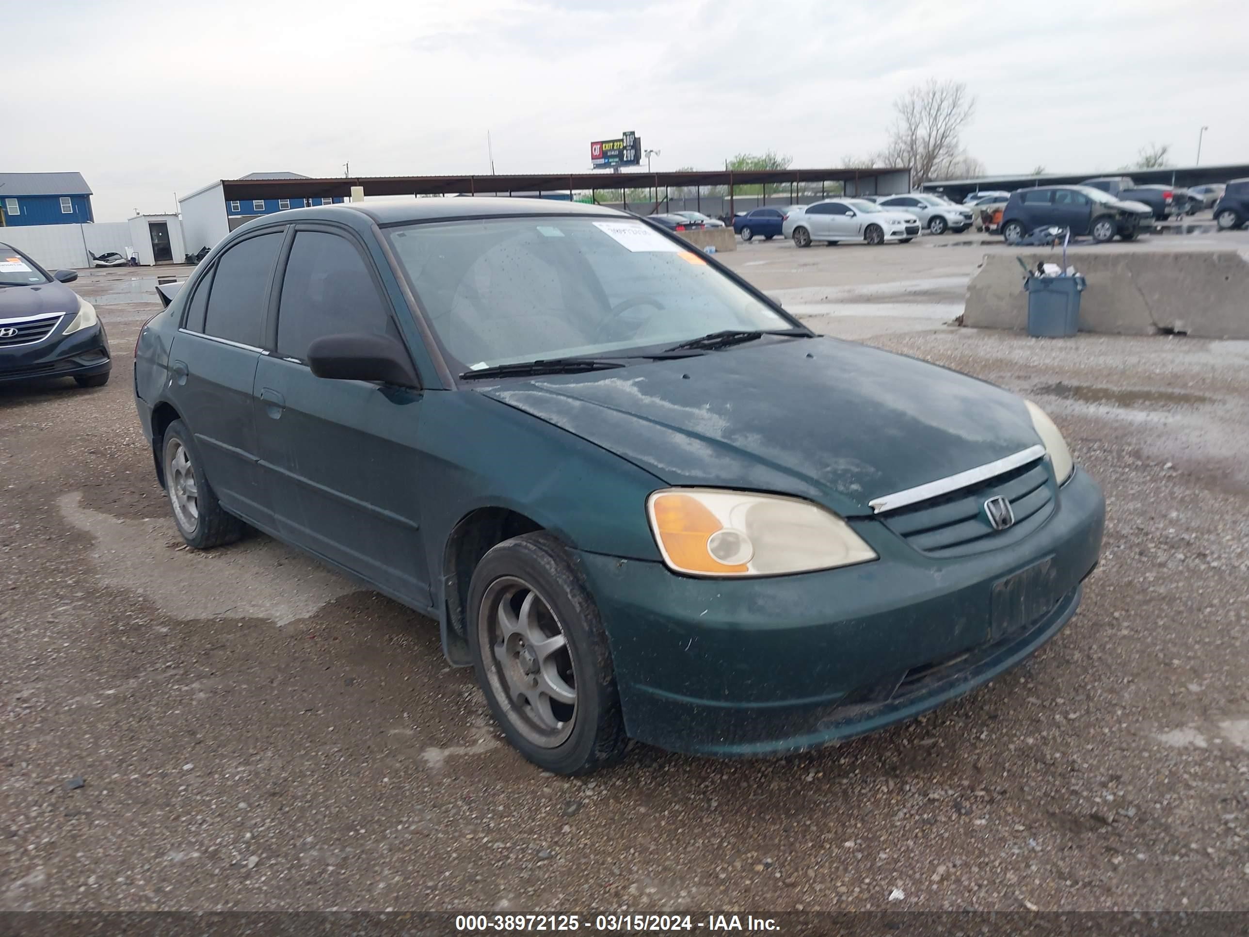 HONDA CIVIC 2002 1hges15542l041230