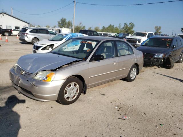 HONDA CIVIC LX 2002 1hges15542l074714