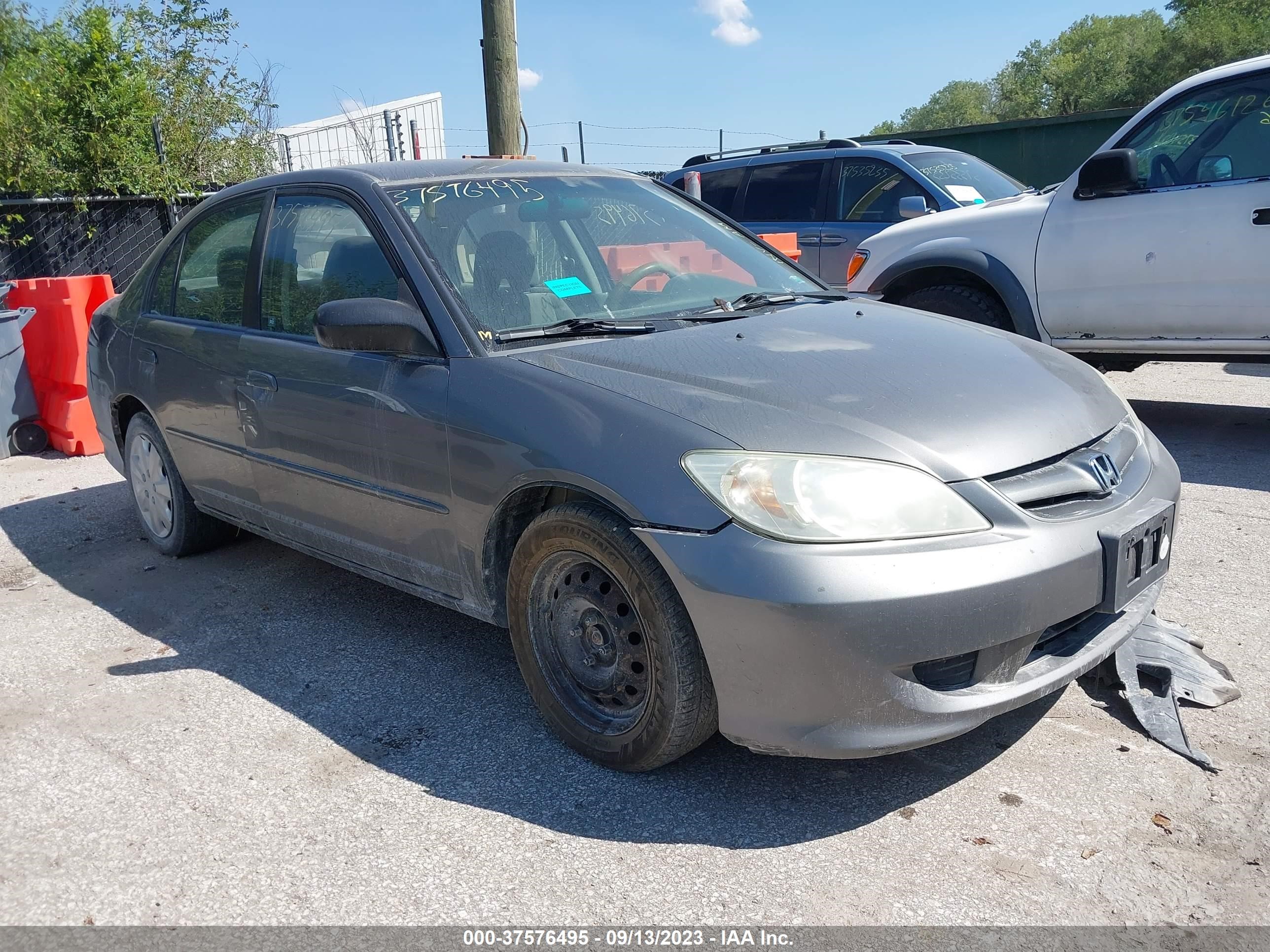 HONDA CIVIC 2005 1hges15545l006028