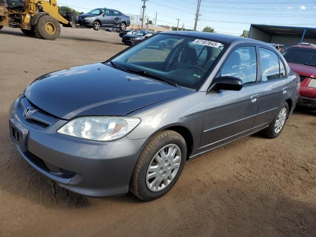 HONDA CIVIC LX 2005 1hges15565l012512