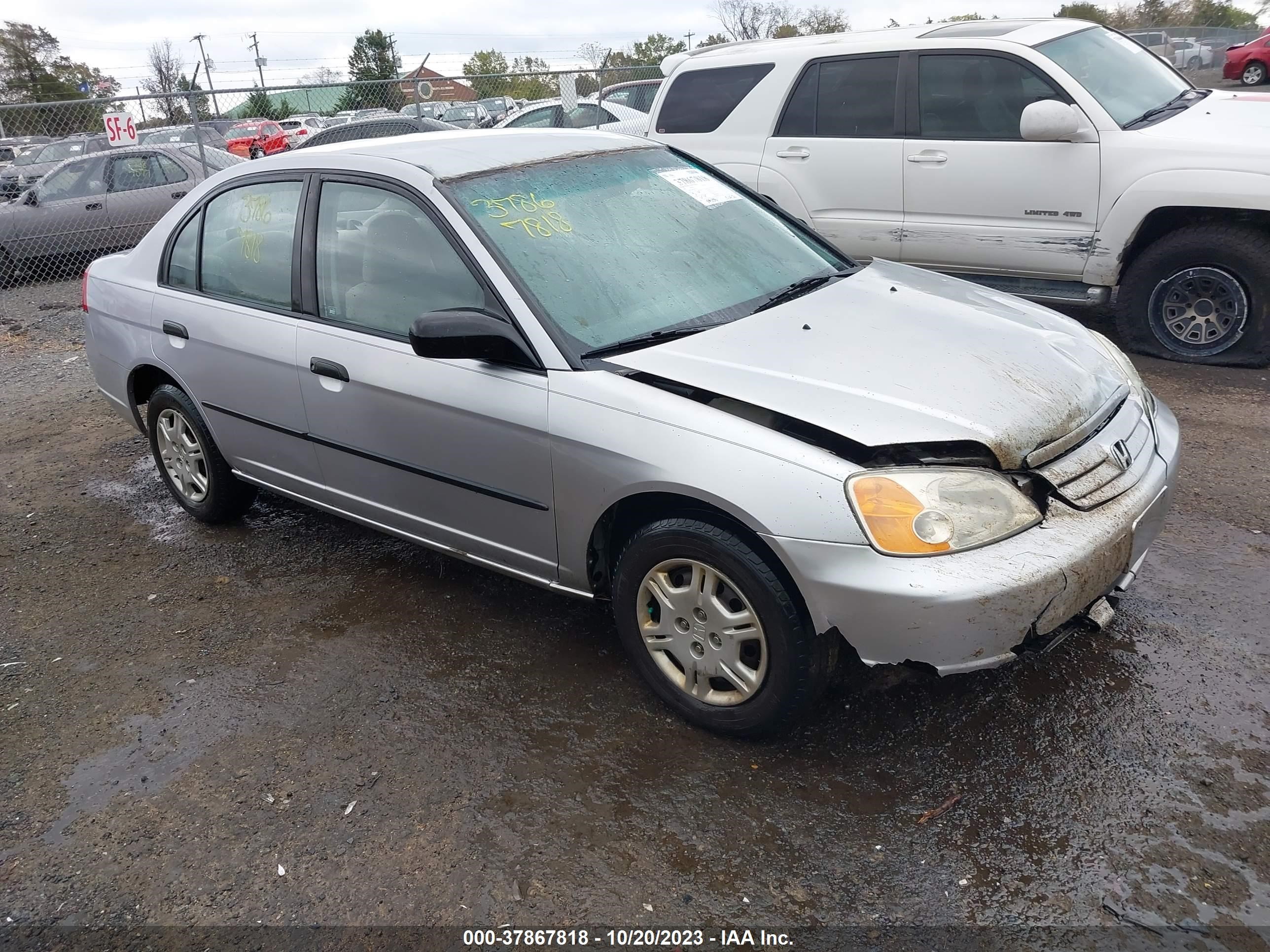 HONDA CIVIC 2001 1hges16261l034024