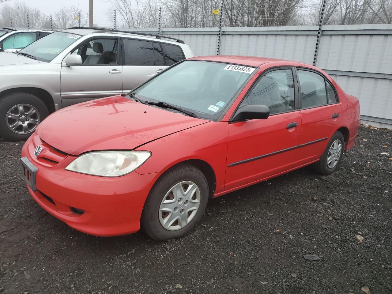 HONDA CIVIC 2005 1hges16305l020182