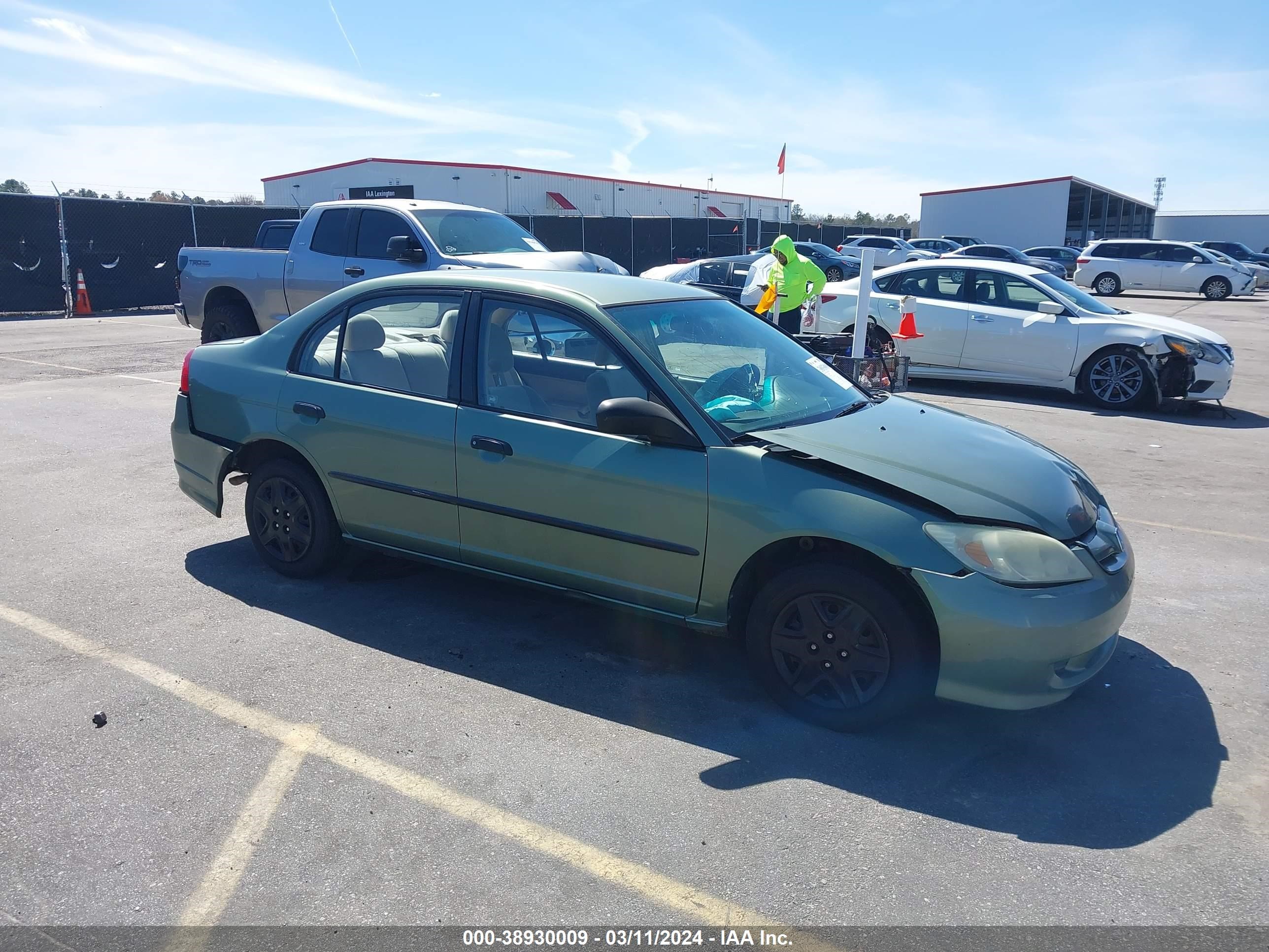 HONDA CIVIC 2004 1hges16334l014326