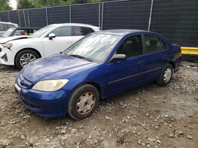 HONDA CIVIC DX V 2005 1hges16335l008270