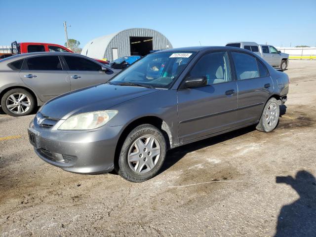 HONDA CIVIC 2005 1hges16335l019527