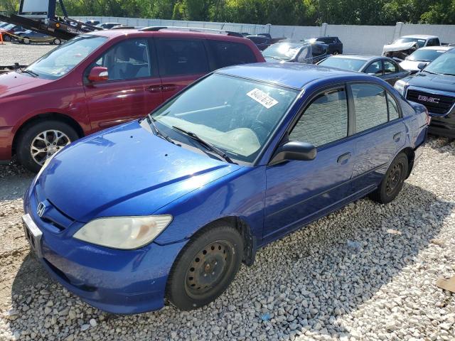 HONDA CIVIC DX V 2005 1hges16385l005798