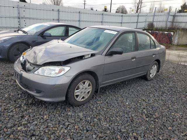 HONDA CIVIC 2005 1hges16385l019927