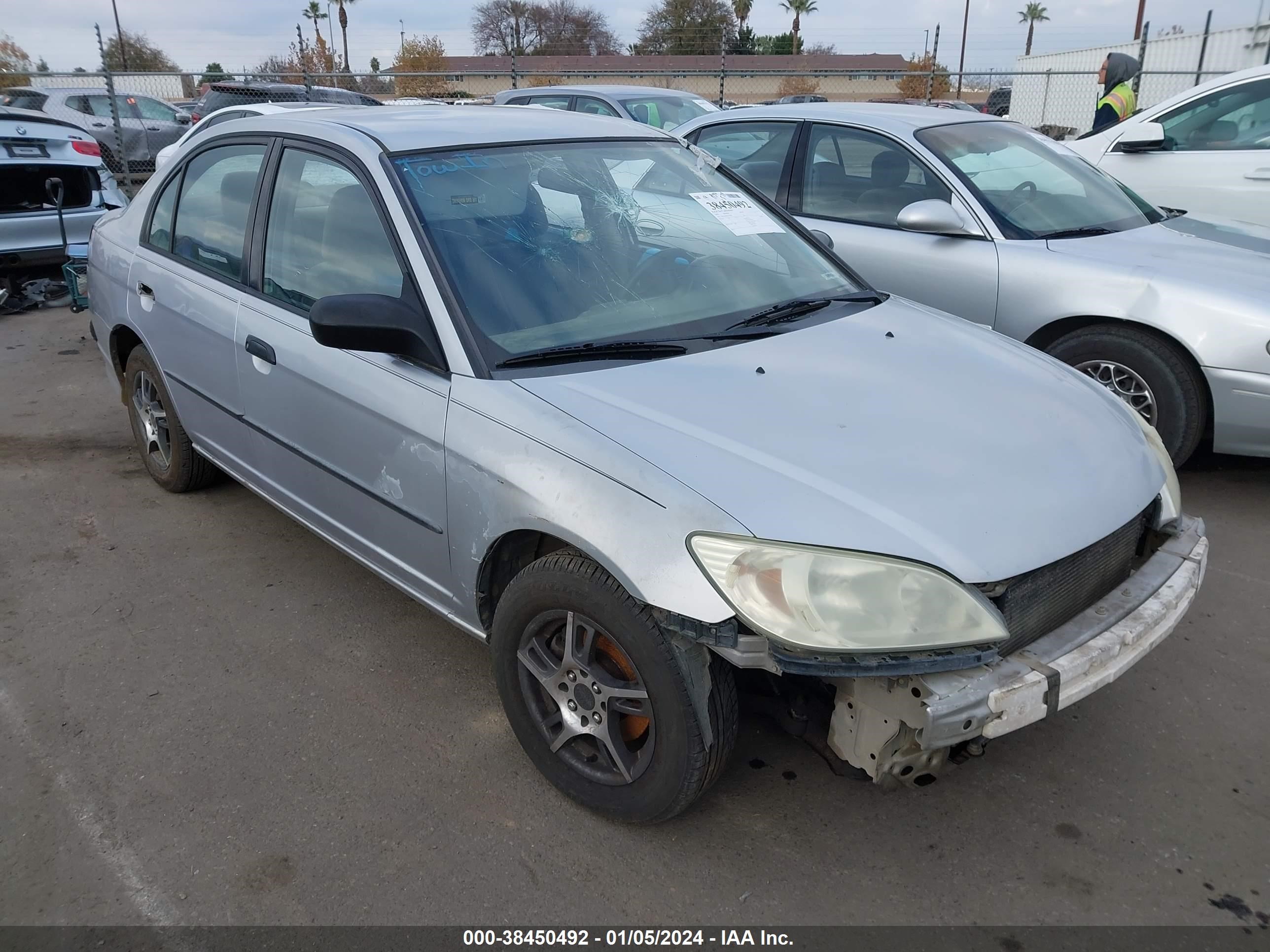 HONDA CIVIC 2004 1hges16394l022768