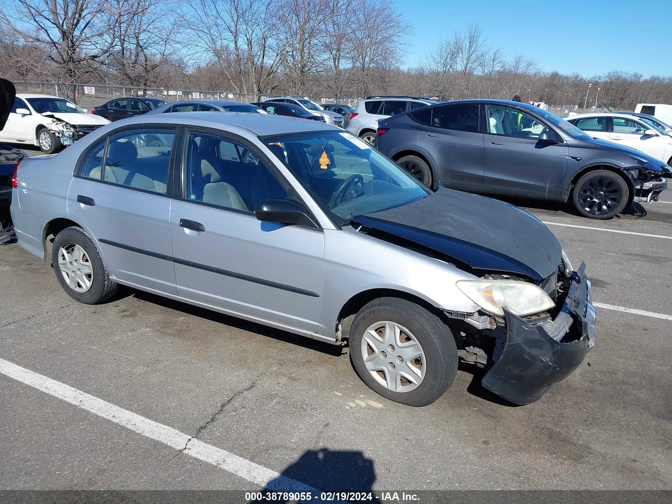 HONDA CIVIC 2005 1hges16395l030063