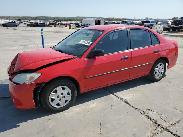 HONDA CIVIC DX V 2005 1hges163x5l021744