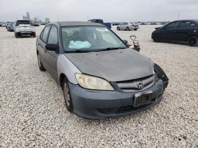 HONDA CIVIC DX 2005 1hges16405l006520