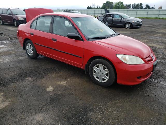 HONDA CIVIC 2005 1hges16415l003240