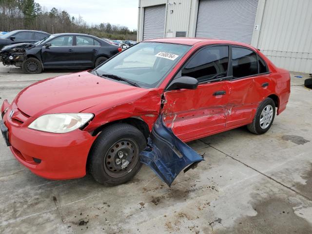 HONDA CIVIC 2005 1hges16445l030139