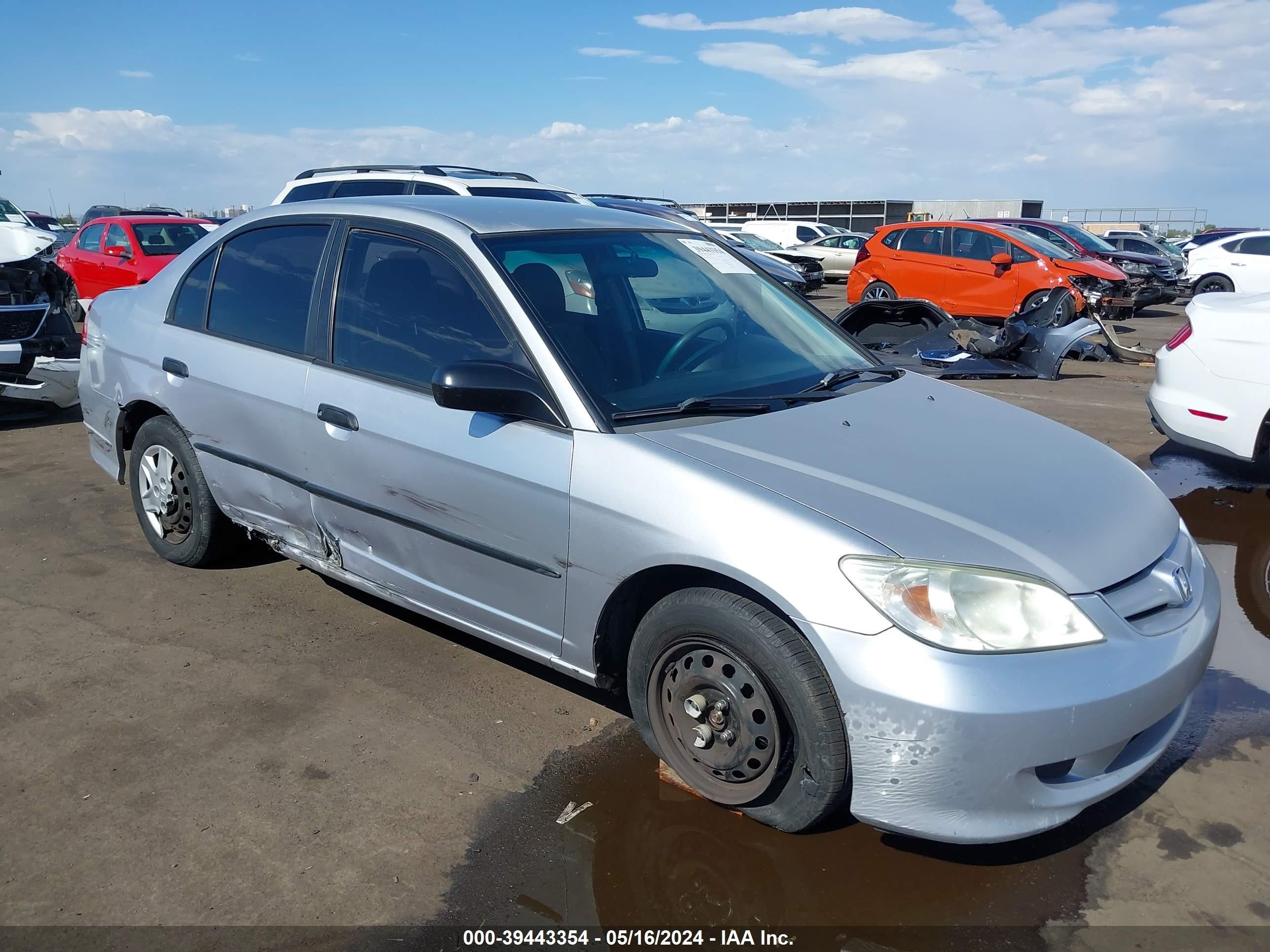 HONDA CIVIC 2005 1hges16455l018324