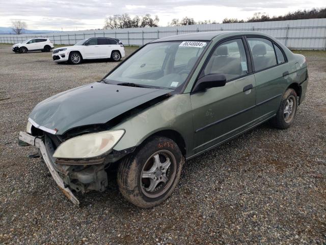 HONDA CIVIC DX 2004 1hges16464l015740