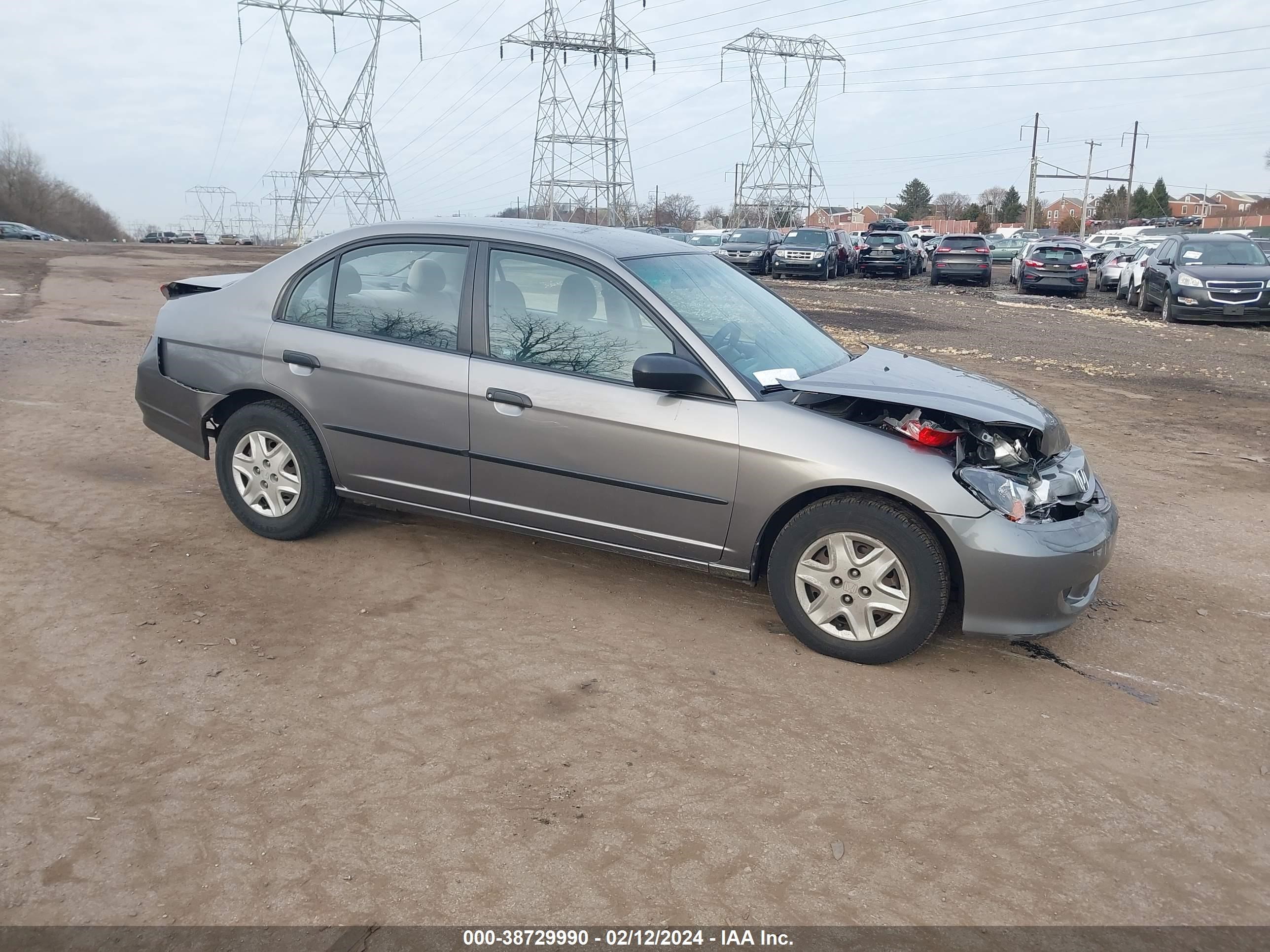 HONDA CIVIC 2005 1hges16465l019112