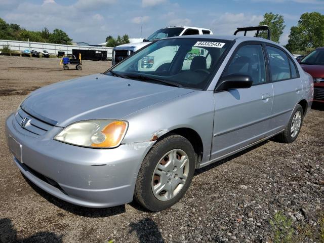 HONDA CIVIC LX 2002 1hges16502l078869