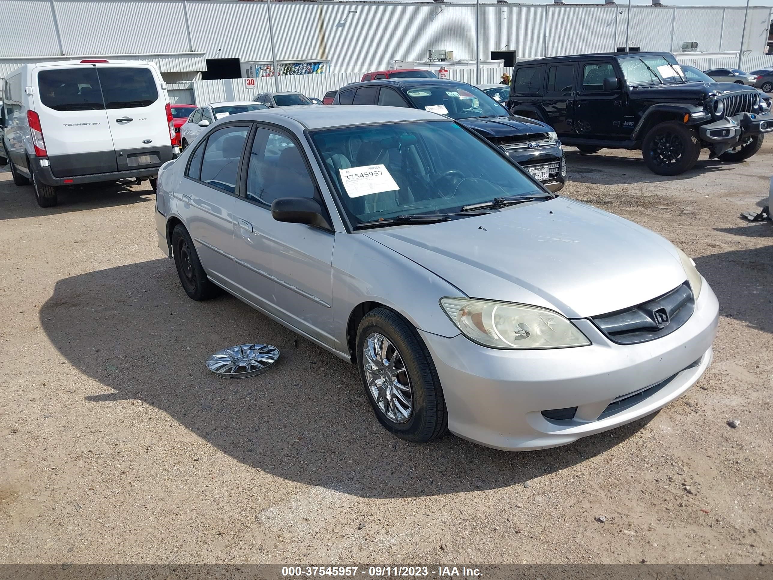 HONDA CIVIC 2005 1hges16505l031135