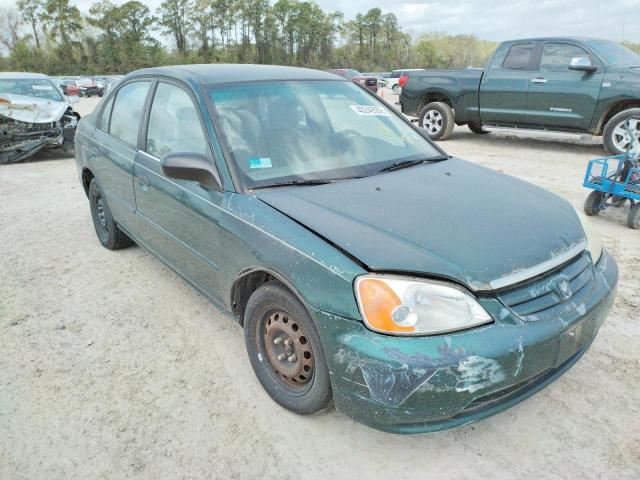 HONDA CIVIC LX 2001 1hges16521l015903