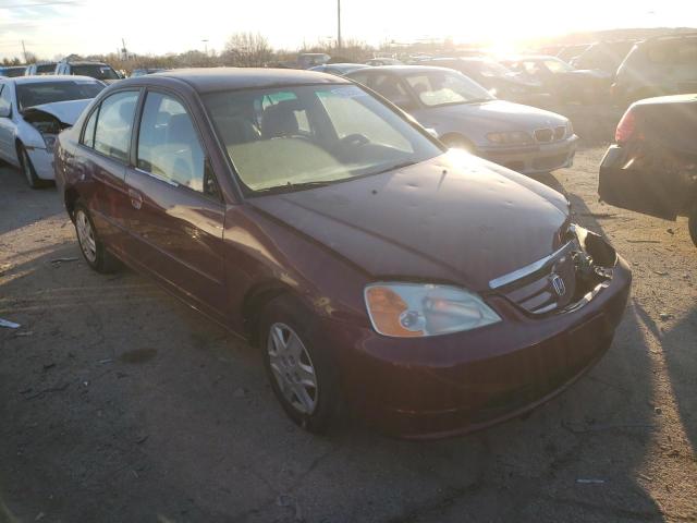 HONDA CIVIC LX 2003 1hges16523l008520