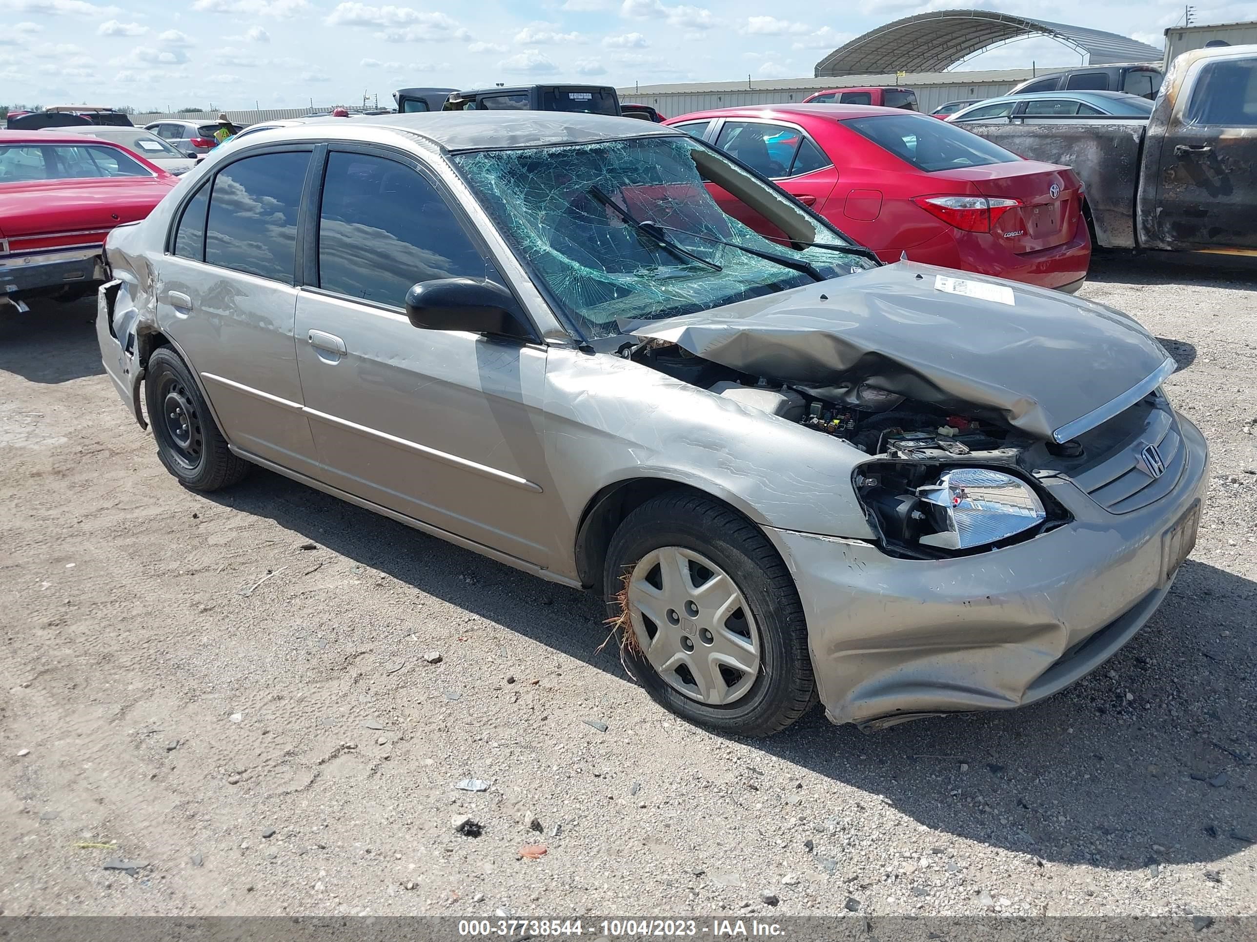 HONDA CIVIC 2003 1hges16523l021848