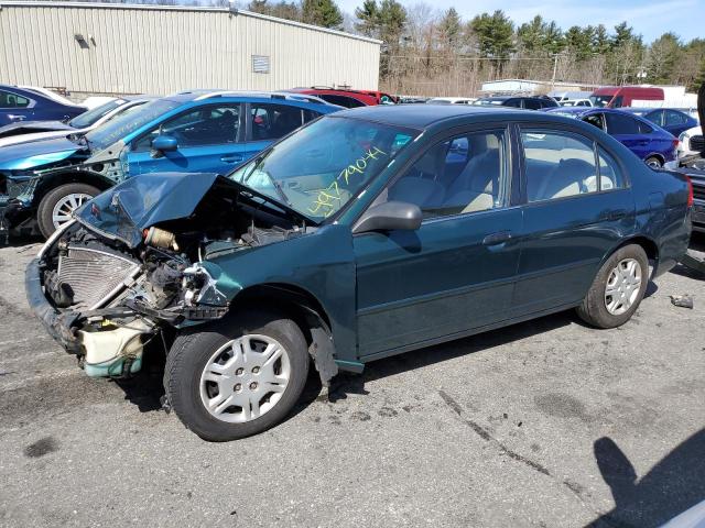 HONDA CIVIC 2001 1hges16531l005140