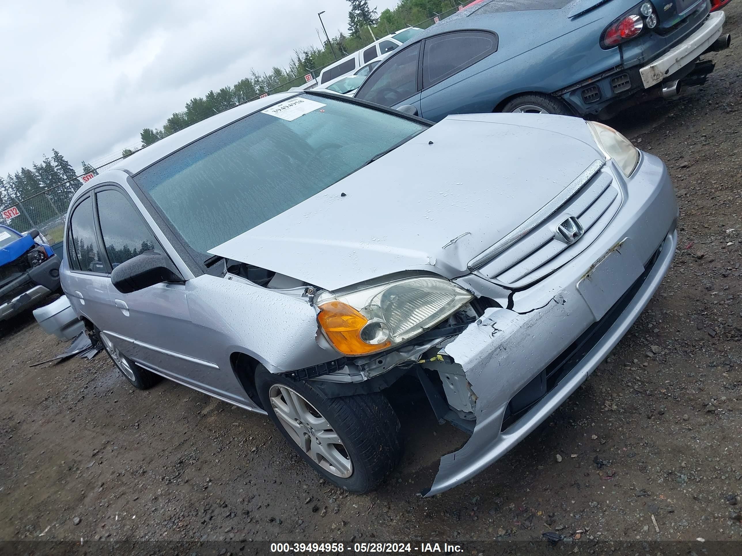 HONDA CIVIC 2002 1hges16532l071625