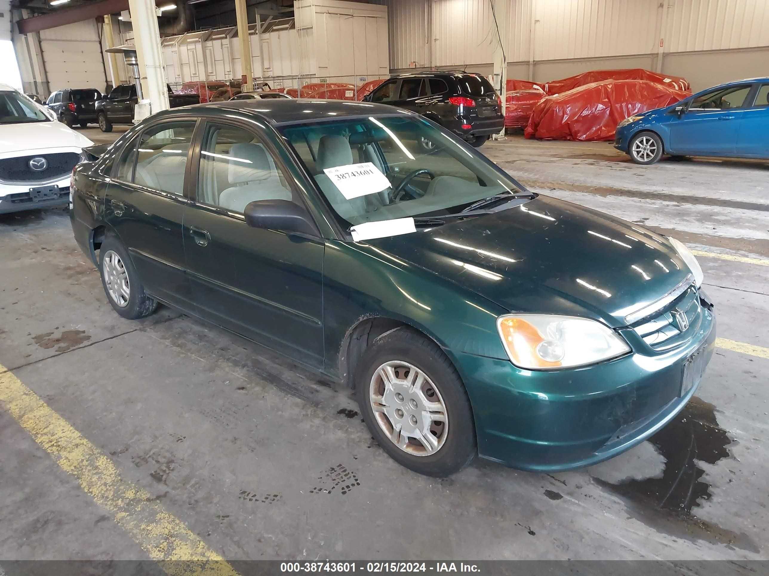 HONDA CIVIC 2002 1hges16532l083161