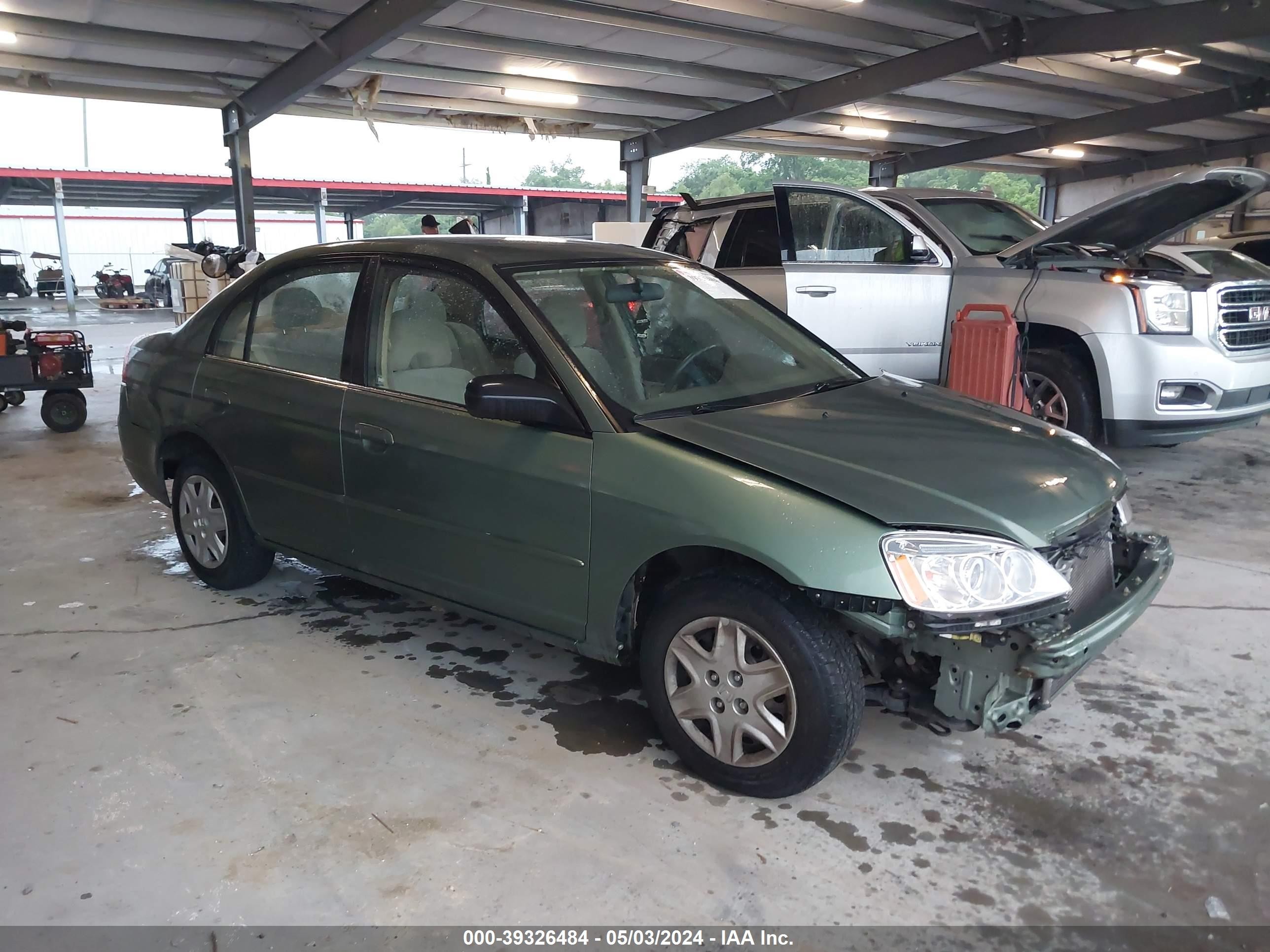 HONDA CIVIC 2003 1hges16533l005643