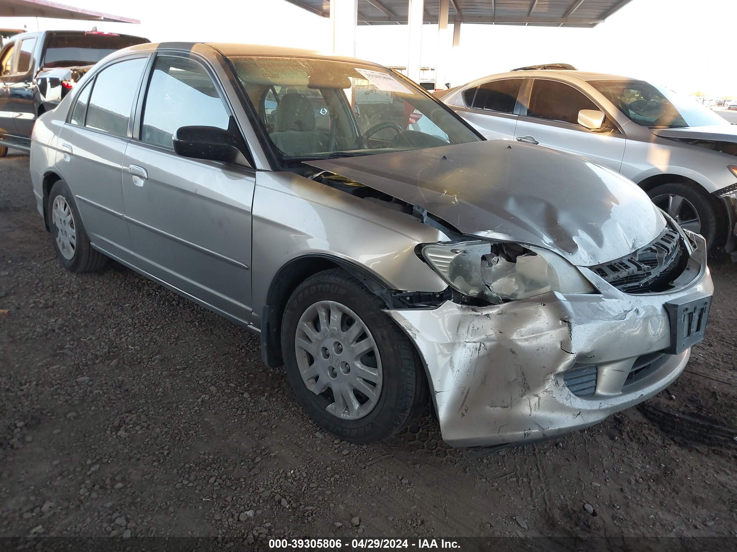 HONDA CIVIC 2004 1hges16534l010939