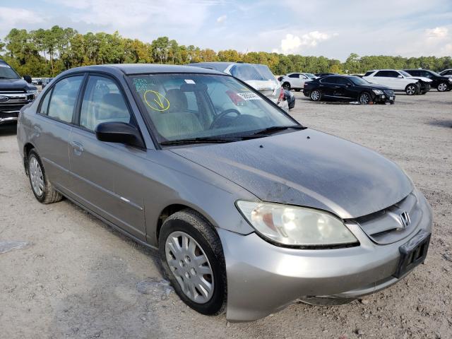 HONDA CIVIC LX 2005 1hges16535l028407