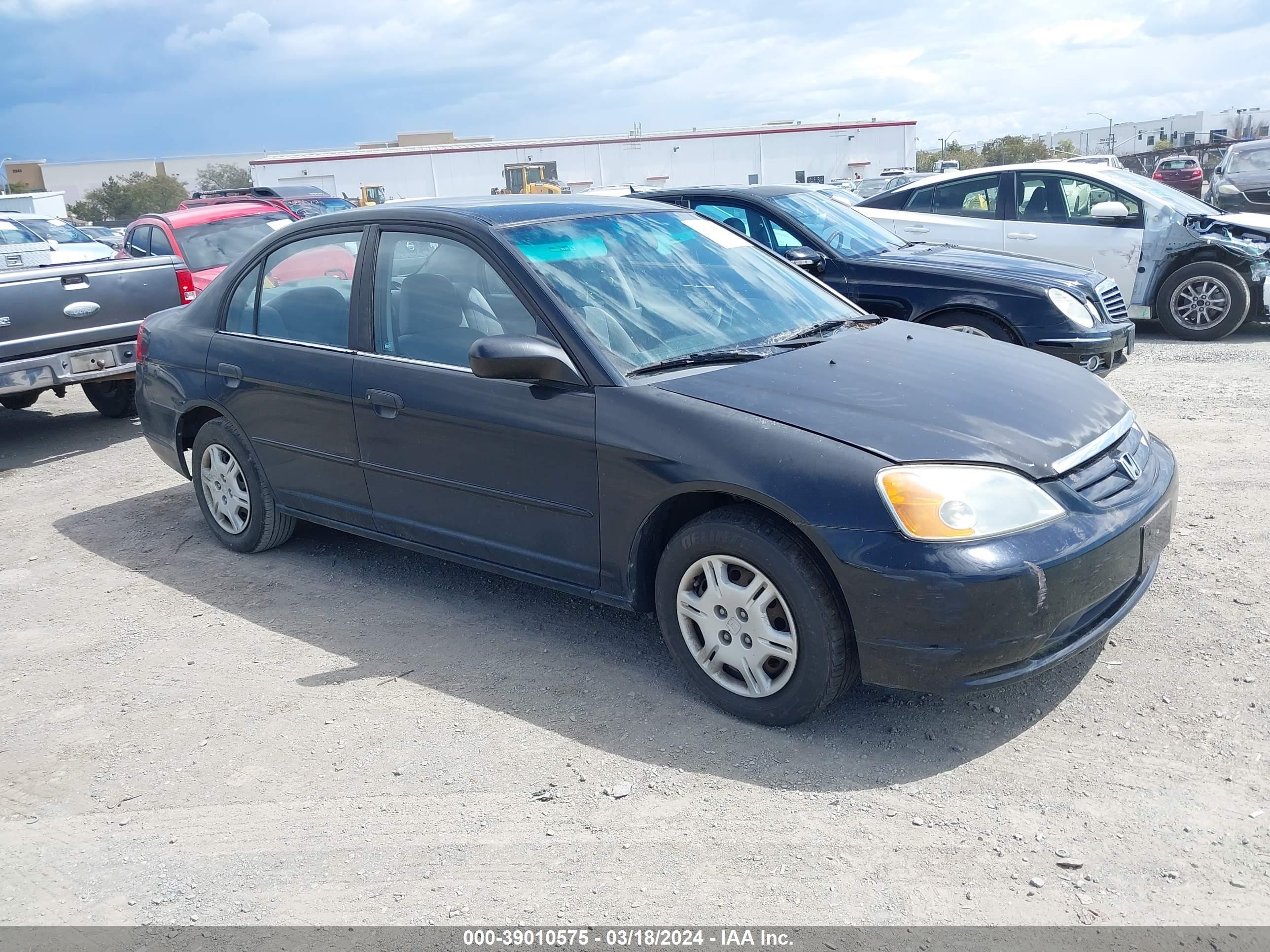 HONDA CIVIC 2001 1hges16541l047977